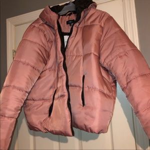 Rose gold coat